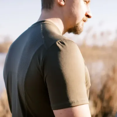 Футболка Tribe Coolpass SS T-KI-0006-olive L - 8 - Robinzon.ua