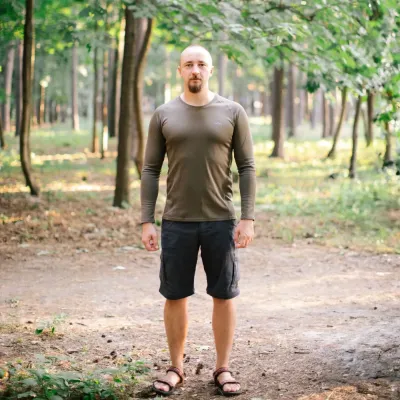 Футболка з довгим рукавом Tribe Coolpass LS T-KI-0007-olive 3XL - 4 - Robinzon.ua