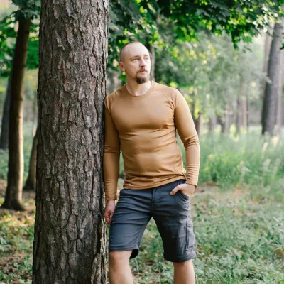 Футболка з довгим рукавом Tribe Coolpass LS T-KI-0007-coyote 2XL - 4 - Robinzon.ua