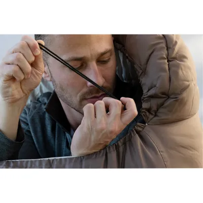 Спальный мешок с капюшоном Naturehike MJ 600 CNK2300SD014, коричневый. - 6 - Robinzon.ua