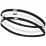 Пов'язка на голову Nike Headbands 2.0 3 пари - 1 - Robinzon.ua