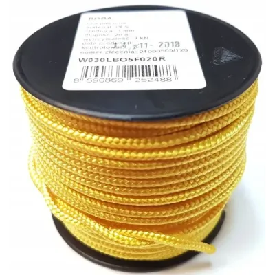 Яхтова універсальна мотузка на метраж Lanex Bora 10, yellow (LNX W100LBO5F) - 1 Яхтова універсальна мотузка на метраж Lanex Bora 10, yellow (LNX W100LBO5F) - 1 - Robinzon.ua