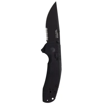 Нож складной SOG TAC XR, Black/Partially Serrated (SOG 12-38-03-41) - 3 - Robinzon.ua