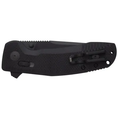 Нож складной SOG TAC XR, Black/Partially Serrated (SOG 12-38-03-41) - 5 - Robinzon.ua