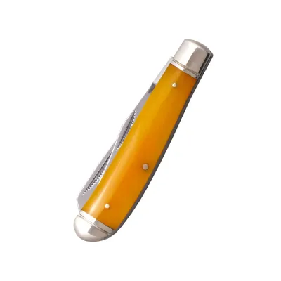 Ніж складаний Cold Steel Mini Trapper, Yellow Bone (CST CS-FL-MTRPR-Y) - 1 Ніж складаний Cold Steel Mini Trapper, Yellow Bone (CST CS-FL-MTRPR-Y) - 1 - Robinzon.ua