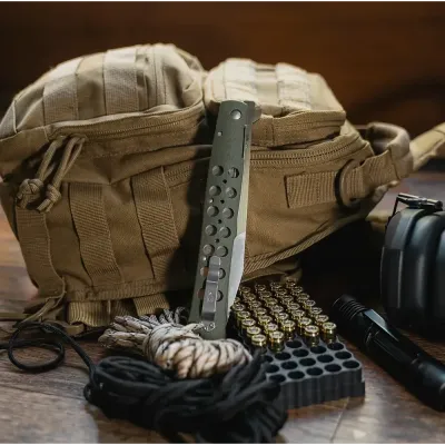 Ніж складаний Cold Steel Lynn Thompson TI-Lite, Green (CST CS-26C6AA) - 7 Ніж складаний Cold Steel Lynn Thompson TI-Lite, Green (CST CS-26C6AA) - 7 - Robinzon.ua