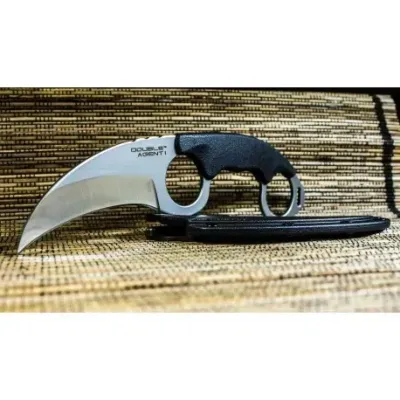 Ніж Cold Steel Double Agent I, Black (CST CS-39FK) - 4 - Robinzon.ua