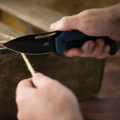 Ніж складаний SOG Bulwark FL, Blue (SOG 14-24-01-57) - 6 - Robinzon.ua