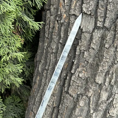 Шампур Mzavod з дерев'яною ручкою 630х12х3мм ретро - 3 Шампур Mzavod з дерев'яною ручкою 630х12х3мм ретро - 3 - Robinzon.ua