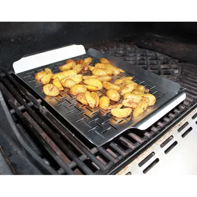 Вок-деко для овочів SANTOS XXL, нержавіюча сталь, 44,5 х 30 см 167 - 5 - Robinzon.ua