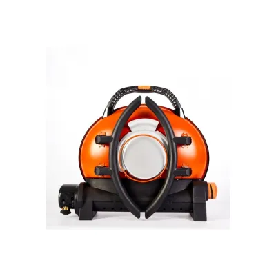 КОМПЛЕКТ Портативный переносной газовый гриль O-GRILL 500, оранжевый + шланг в подарок! - 4 - Robinzon.ua