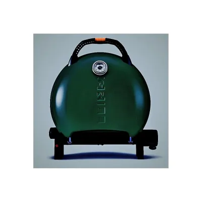 КОМПЛЕКТ Портативный переносной газовый гриль O-GRILL 600T, зеленый + шланг в подарок! - 2 - Robinzon.ua
