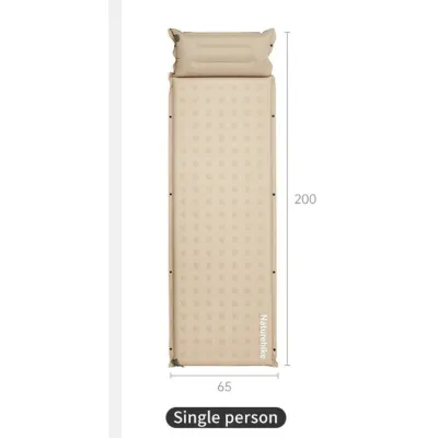 Килимок самонадувний із подушкою одномісний Naturehike, зелений CNK2550WS025 - 6 Килимок самонадувний із подушкою одномісний Naturehike, зелений CNK2550WS025 - 6 - Robinzon.ua