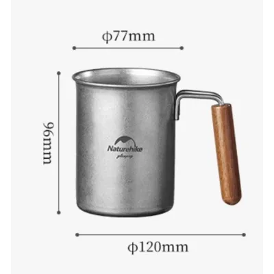 Кружка Naturehike из нержавеющей стали 350 мл NH21SJ001. - 4 - Robinzon.ua