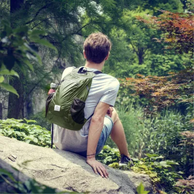 Сложный рюкзак Naturehike 18 л зеленый NH17A012-B. - 6 - Robinzon.ua