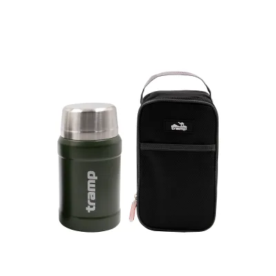 Термос TRAMP з широким горлом 800 мл у чохлі UTRC-132-olive - 1 Термос TRAMP з широким горлом 800 мл у чохлі UTRC-132-olive - 1 - Robinzon.ua