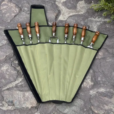 Набір шампурів Ліра 6/1/1 ретро ручка в зеленому чохлі - 5 Набір шампурів Ліра 6/1/1 ретро ручка в зеленому чохлі - 5 - Robinzon.ua