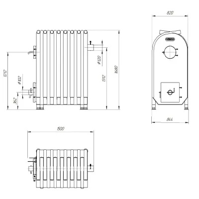 Булер'ян «Vesuvi» classic «08 - 1 - Robinzon.ua