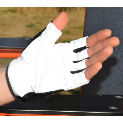 Перчатки для фитнеса MadMax MFG-444 Fitness White S - 2 - Robinzon.ua