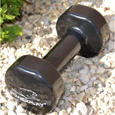 Гантелі вінілові PowerPlay 2 * 1,5 кг. PP_4121 Чорні (2шт. - пара) - 5 - Robinzon.ua