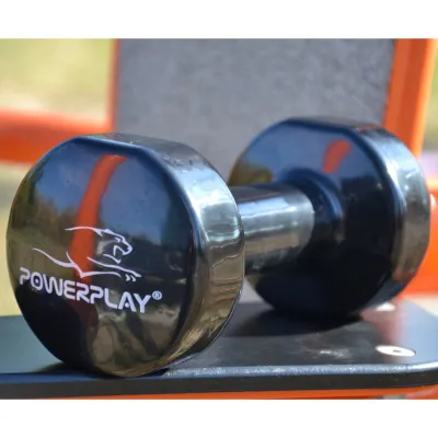 Гантель вінілова PowerPlay 2 кг. PP_4121 Чорна (1шт.) - 5 Гантель вінілова PowerPlay 2 кг. PP_4121 Чорна (1шт.) - 5 - Robinzon.ua