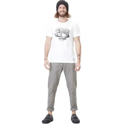 Picture Organic футболка Bear D-S white L - 2 - Robinzon.ua