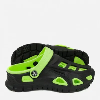 Крокси Aqua Speed MIAMI 5387 чорний, зелений 24 розмір 480-38 24 - 2 - Robinzon.ua