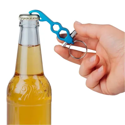 Munkees 3413 брелок-відкривачка Hex Tool blue - 1 - Robinzon.ua