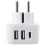 Lifeventure адаптер European Travel Adaptor USB - 3 - Robinzon.ua