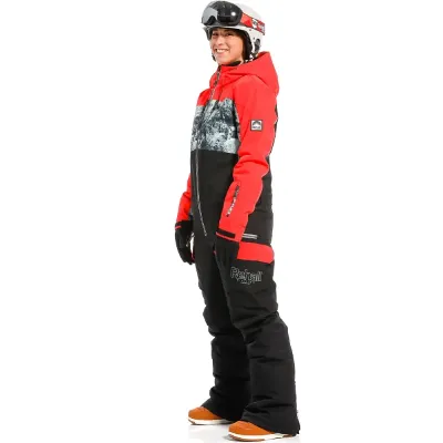 Rehall комбинезон Liv W 2022 red pink M - 1 Rehall комбинезон Liv W 2022 red pink M - 1 - Robinzon.ua