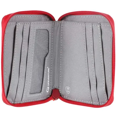 Lifeventure кошелек Recycled RFID Bi-Fold Wallet raspberry - 2 - Robinzon.ua