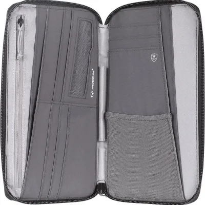 Lifeventure гаманець Recycled RFID Travel Wallet grey - 2 - Robinzon.ua