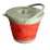 Відро TRAMP складане силіконове з кришкою 5л терракотове TRC-127 - 3 - Robinzon.ua