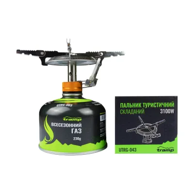 Комплект Пальник UTRG-043 + Картридж 230гр UTRG-003 - 1 - Robinzon.ua