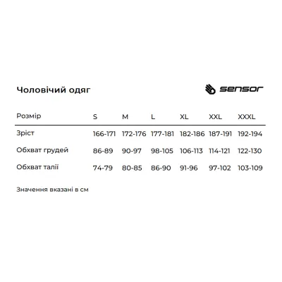 Термотруси чоловічі Sensor Merino DF safari 17200035, SM21M-safari-L - 1 - Robinzon.ua