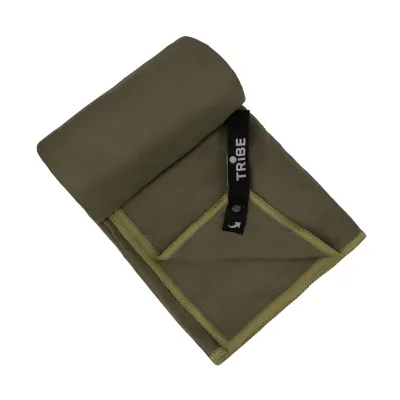 Рушник з мікрофібри Tribe Pocket Towel 40х80 см T-LC-0001-S, army-green - 4 - Robinzon.ua