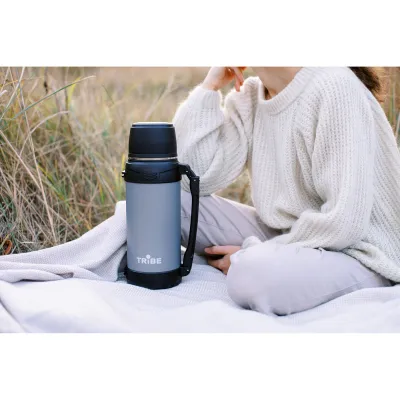Термос Tribe Family line 2 л T-DG-0001 серый. - 3 - Robinzon.ua