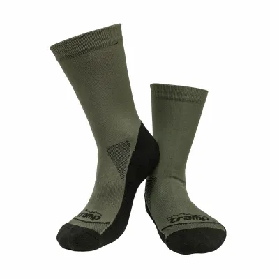 Шкарпетки демісезонні Tramp UTRUS-001-black-olive, 38/40 - 6 - Robinzon.ua