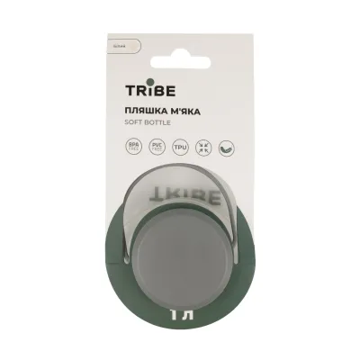 Бутылка Tribe Soft Bottle 1 л TPU мягкая T-FE-0023-crystal-white. - 3 Бутылка Tribe Soft Bottle 1 л TPU мягкая T-FE-0023-crystal-white. - 3 - Robinzon.ua