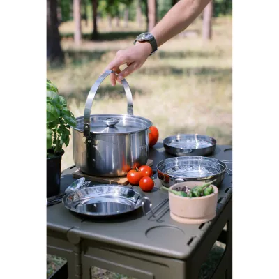 Казанок Племя Семейный Горшок 3,5 л стальной T-FH-0005-metal. - 5 - Robinzon.ua