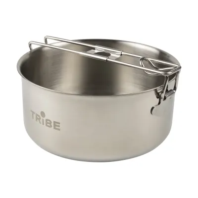 Казанок Tribe Tourist Pot 0,9 л сталевий T-FH-0007-metal - 4 - Robinzon.ua