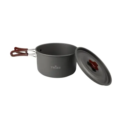 Казанок Племя Горшок 1,9 л Alu алюминиевый T-FH-0014-grey. - 6 - Robinzon.ua