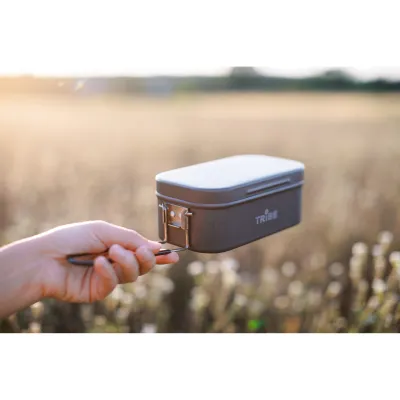 Контейнер для еды Tribe Lunch Box Alu T-FG-0016-grey - 1 - Robinzon.ua