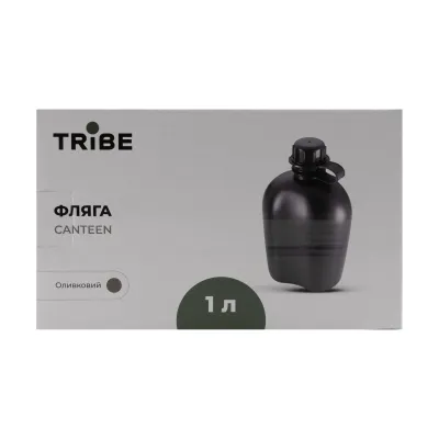 Фляга Tribe Canteen пластиковая T-FE-0022-оливковая. - 3 - Robinzon.ua