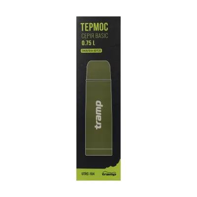 Термос TRAMP Basic 0,75 л UTRC-104, olive - 3 Термос TRAMP Basic 0,75 л UTRC-104, olive - 3 - Robinzon.ua