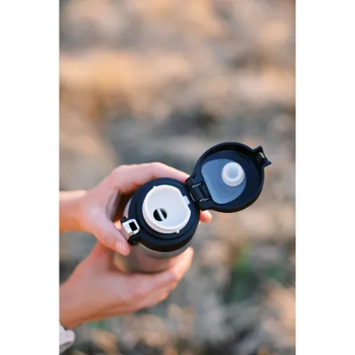 Термокружка Tribe Motion 0,36 л T-DD-0014, серый. - 6 - Robinzon.ua