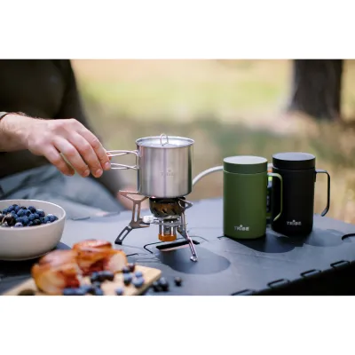 Термокружка Tribe Adventure Mug 450 мл T-FA-0032, оливковая. - 3 - Robinzon.ua