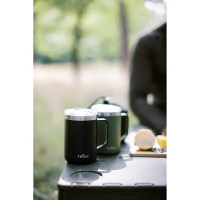 Термокружка Tribe Classic Mug 500 мл T-FA-0033, оливковая. - 4 - Robinzon.ua