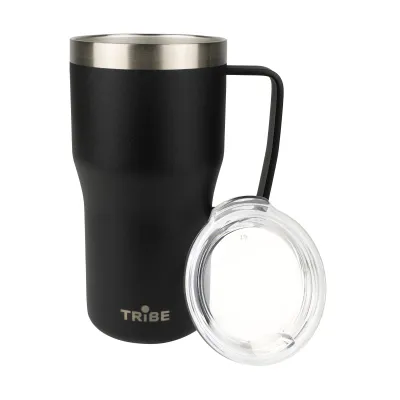 Термокружка Tribe Travel Mug 600 мл T-FA-0034, черная. - 1 - Robinzon.ua
