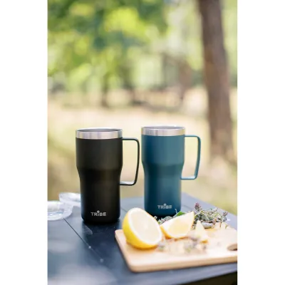 Термокружка Tribe Travel Mug 600 мл T-FA-0034, черная. - 5 - Robinzon.ua